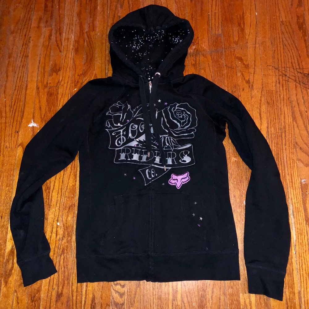 Fox Zip Up Sweatshirt